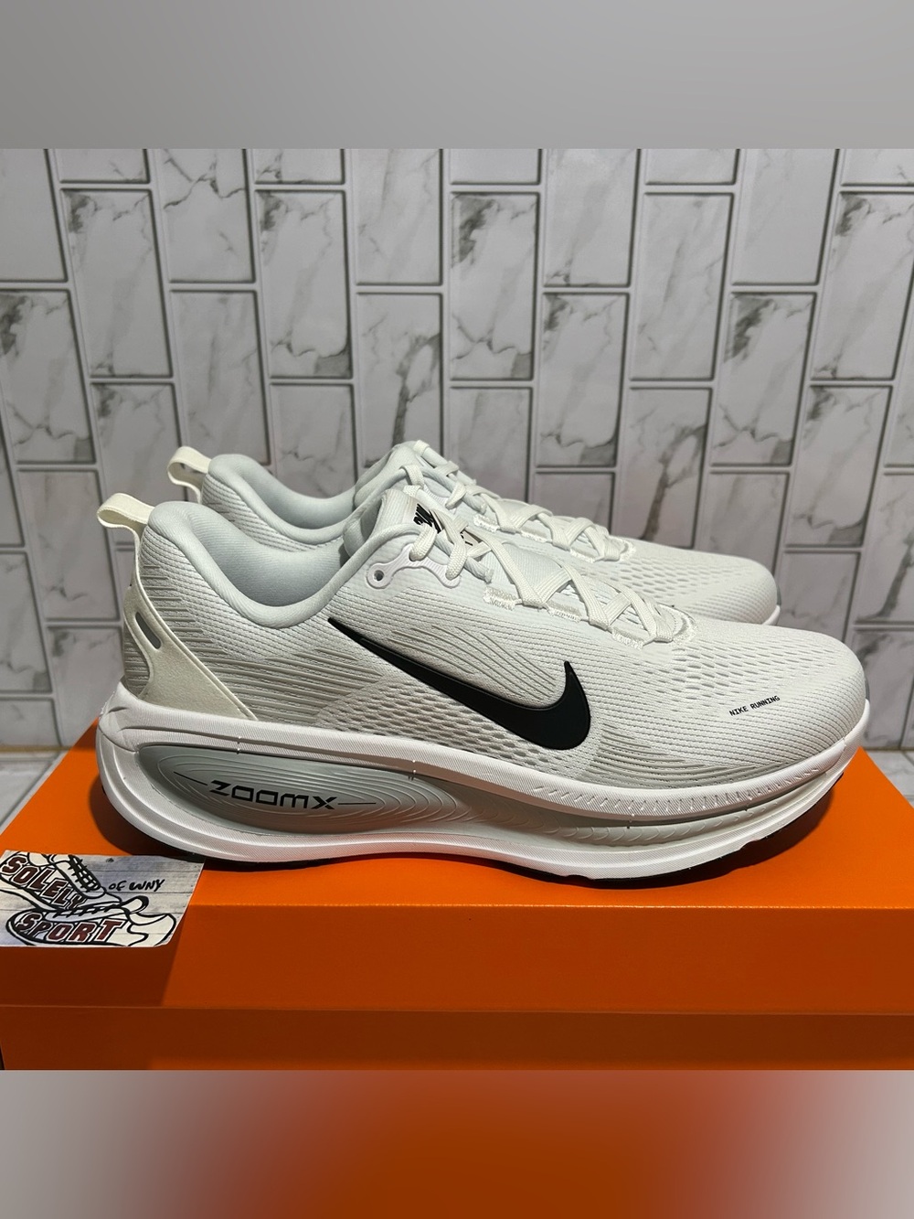New Nike Vomero 18 TB Grey White Running Training Shoes ZoomX React Mens Size